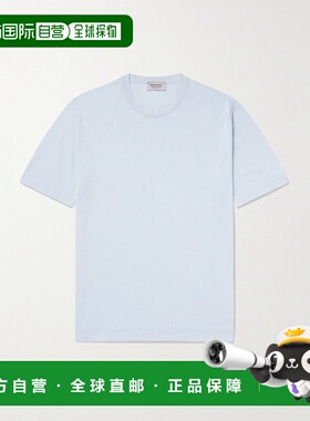 香港直邮John Smedley 男士 Lorca 修身海岛棉T恤 LORC男装