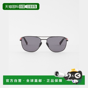 自营欧洲直邮Prada普拉达 Rossa系列黑色金属logo标识太阳 Linea
