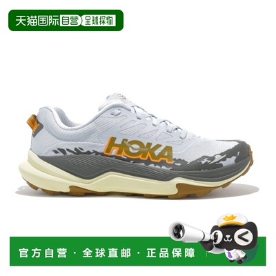 自营欧洲直邮HOKA Torrent 4男士米白色/浅米灰网布越野跑鞋