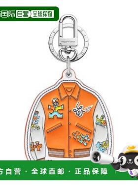自营1h可退 欧洲直邮LV路易威登VarsityJacket包吊饰和钥匙圈挂饰