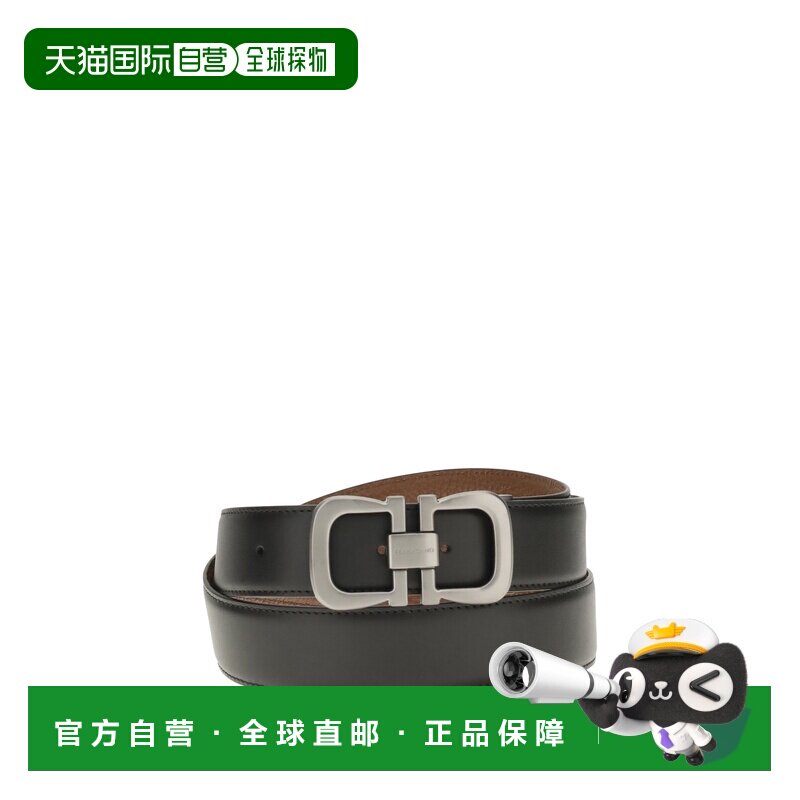 1h可退 香港直邮Salvatore Ferragamo 菲拉格慕 男士 双面皮带带L