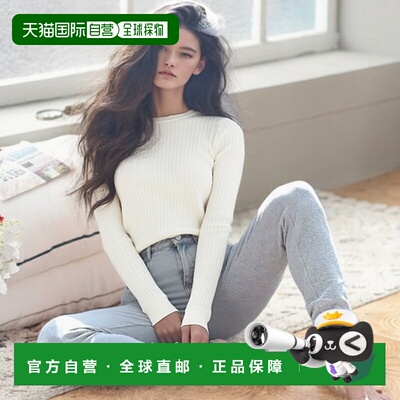 1h可退 香港直邮The Row 女士 米白色粘胶纤维混纺上衣 8970Y913