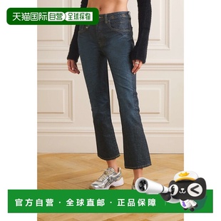 R13W0009 香港直邮R13 高腰牛仔长裤 Fit D099A Kick