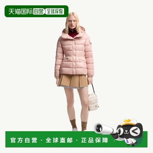 欧洲直邮Moncler/盟可睐 Barante 短款连帽羽绒服收腰