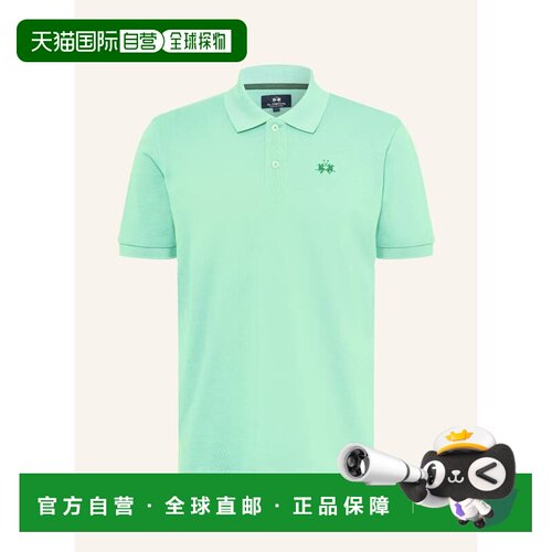 香港直邮LA MARTINA 男士T恤 100305382416003 CO 绿色 Pique pol