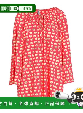 香港直邮Moschino 莫斯奇诺 女士 罩衫 red红色 舒适时尚