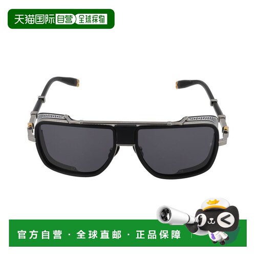 香港直邮BALMAIN 男士太阳镜 BPS104B59ORPLD CO 黑支付后1h可退