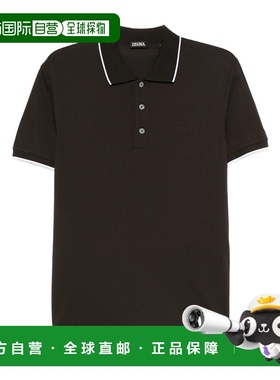 1h可退 香港直邮zegna 杰尼亚 男士 徽标Polo衫 UG358A2G746