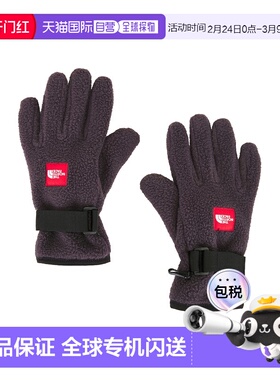 1h可退 香港直邮the north face 北面 男士 红色盒形抓绒手套 NF0