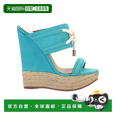 香港直邮DSQUARED2 女士休闲鞋 S13Q502V09735 AW2021 绿色 系带