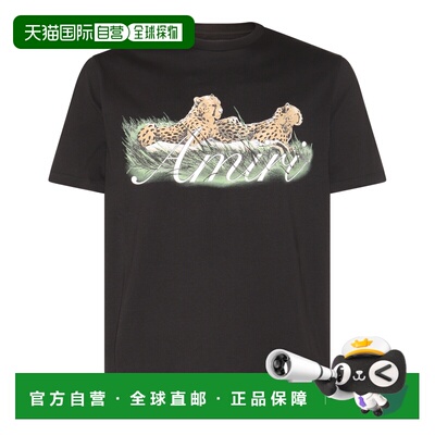 1h可退 香港直邮AMIRI 男士T恤 PF23MJG001001 AW2023 花色 圆领T