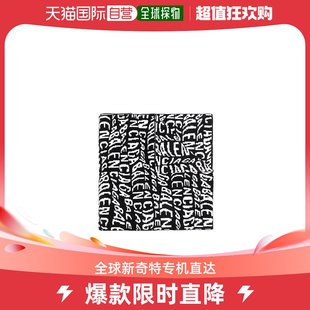 香港直邮Balenciaga logo嵌花针织围巾 99新未使用 595936T153
