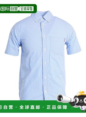 香港直邮Carhartt 卡哈特 男士 格纹衬衫 blue蓝色 舒适时尚