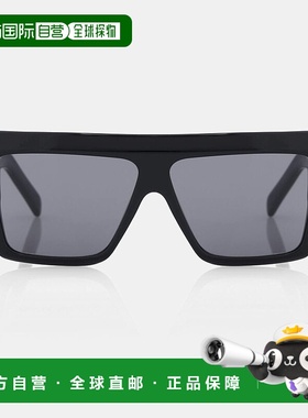 1h可退 香港直邮Celine 思琳 女士 大号方框太阳眼镜 black黑色