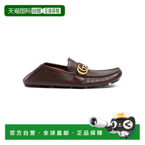 自营1h可退 Gucci GG扣饰商务休闲鞋 450891DTM10男鞋一脚蹬古驰