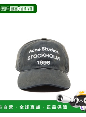 香港直邮Acne Studios 图案棒球帽 C40434鸭舌帽