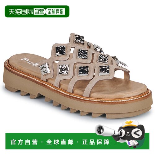 欧洲直邮fruit  女鞋 春夏 拖鞋 9170-100-HELGA-TAUPE-WATER-TAU
