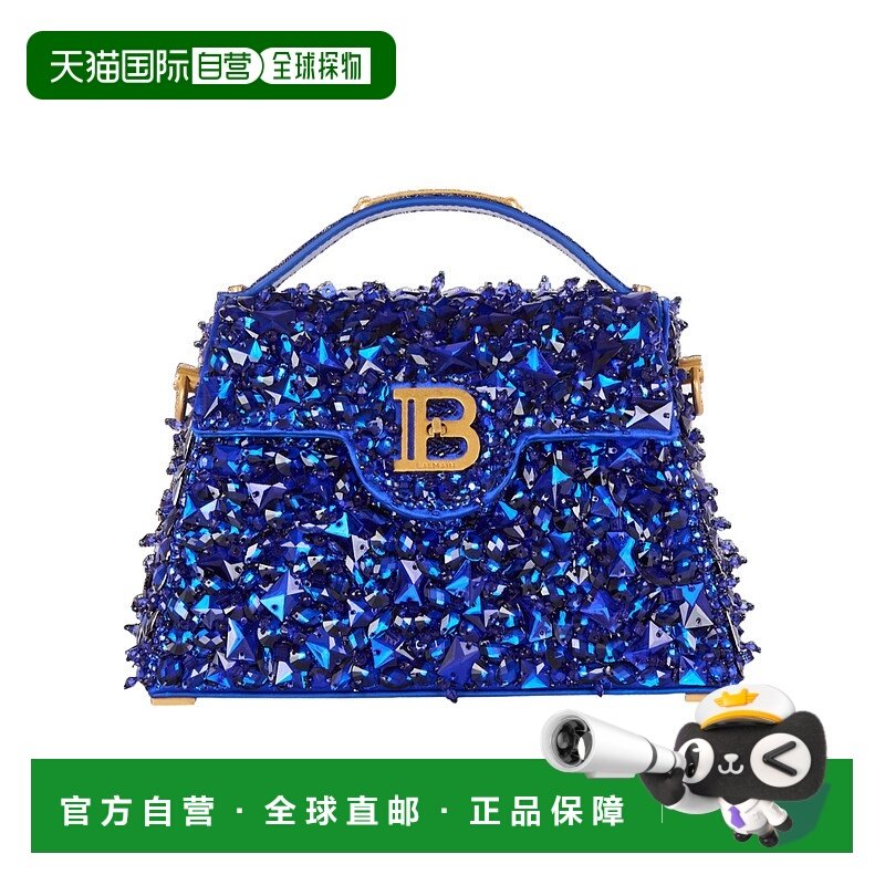 1h可退 香港直邮Balmain 徽标单肩包 EN1DB953AERC