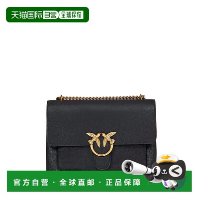 1h可退 香港直邮Pinko 品高 女士 徽标单肩包 104527A29Q