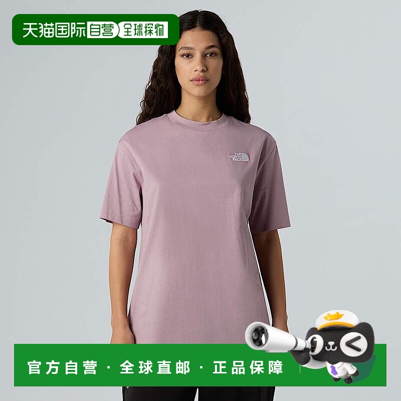 自营欧洲直邮北面 Simple Dome女士宽松T恤 THE NORTH FACE