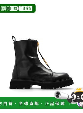 1h可退 MOSCHINO 男士靴子 MB24264G1LGA0000皮革男靴