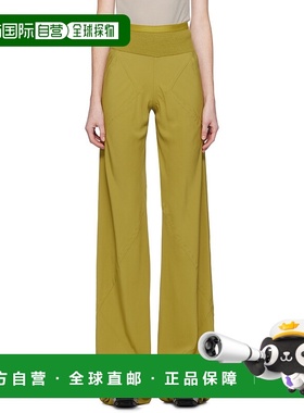 香港直邮Rick Owens 松紧腰带阔腿裤休闲裤 RO02C1301CC