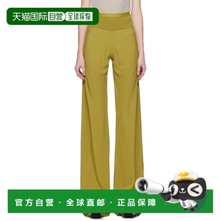 休闲裤 松紧腰带阔腿裤 RO02C1301CC Owens 香港直邮Rick