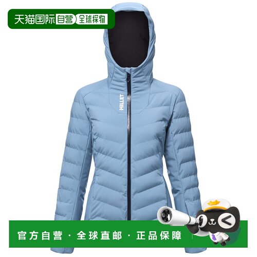 自营欧洲直邮Millet觅乐 BREVENT PEAK 女款 软壳夹克冲锋衣蓝色
