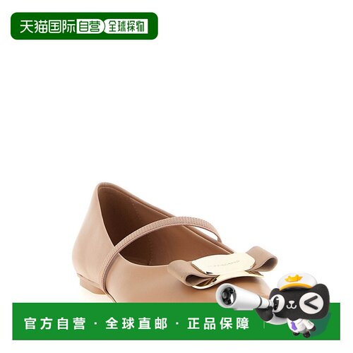 1h可退 香港直邮SALVATORE FERRAGAMO 女士芭蕾乐福鞋 785210AMAR