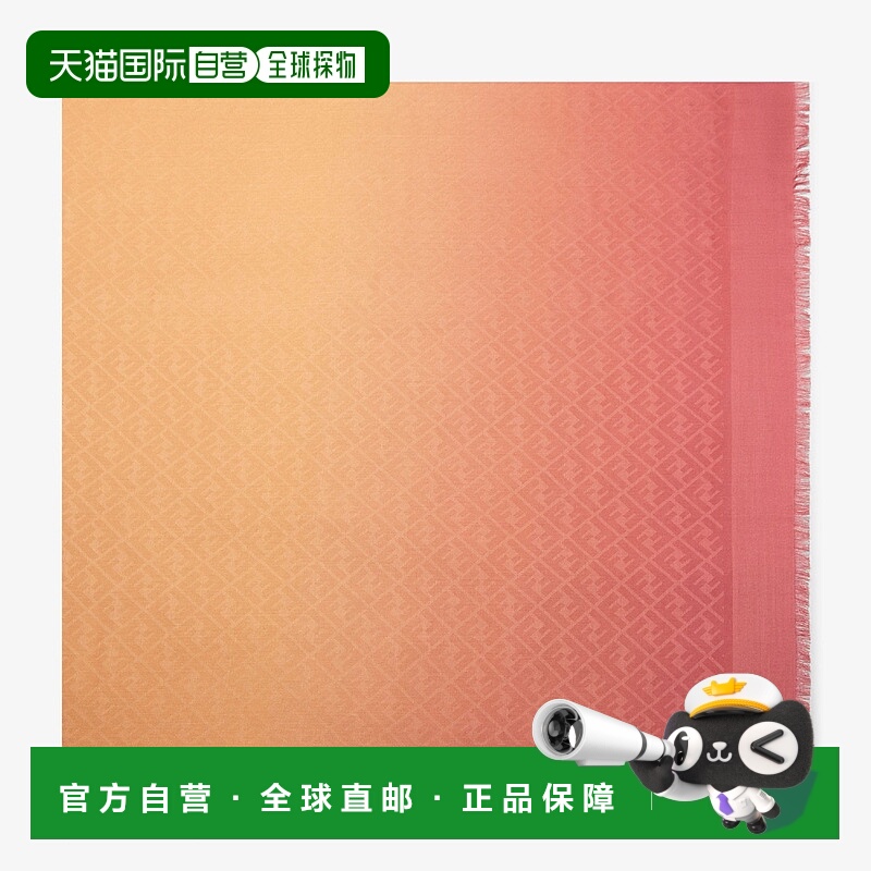 1h可退 欧洲直邮FENDI 芬迪 25秋冬 FXT069AYKYF1VHE 女士 围巾 F