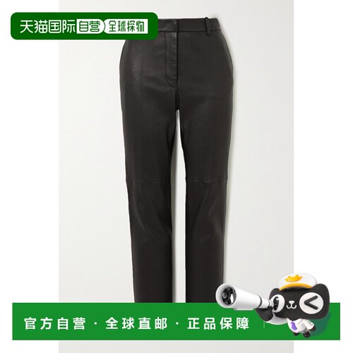 香港直邮JOSEPH 约瑟夫 女士 Coleman 皮革修身裤 JF00840直筒裤