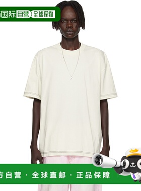 1h可退 香港直邮Acne Studios 艾克妮 男士 灰白色徽标 T 恤 CL03