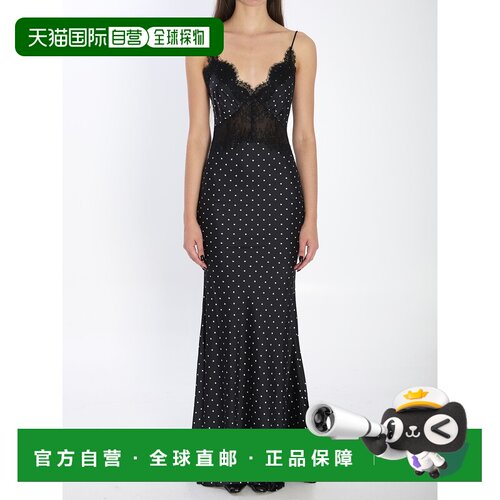 1h可退 香港直邮SELF-PORTRAIT 女士连衣裙 RS26176XABLACKANDWHI