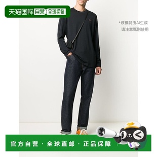 黑色圆领长袖 香港直发Paul 长袖 Shark鲨鱼男士 T恤舒适C0P1097