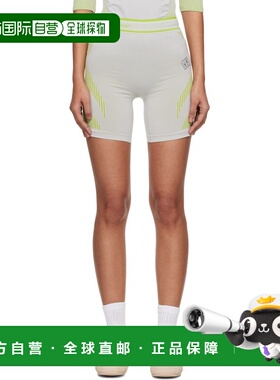 香港直邮Casablanca 女士 灰色 & 绿色 Seamless 短裤 WSP26ACT05