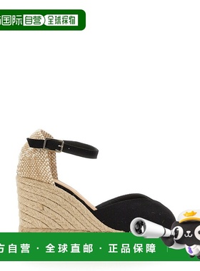 1h可退 欧洲直邮CASTANER 女士高跟鞋 BIANCA8ED001NEGRO坡跟鞋