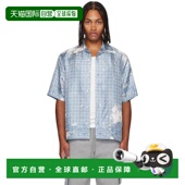 香港直邮AMIRI Bandana 男士 1h可退 蓝色 Bleach 衬衫 AMSTCA115