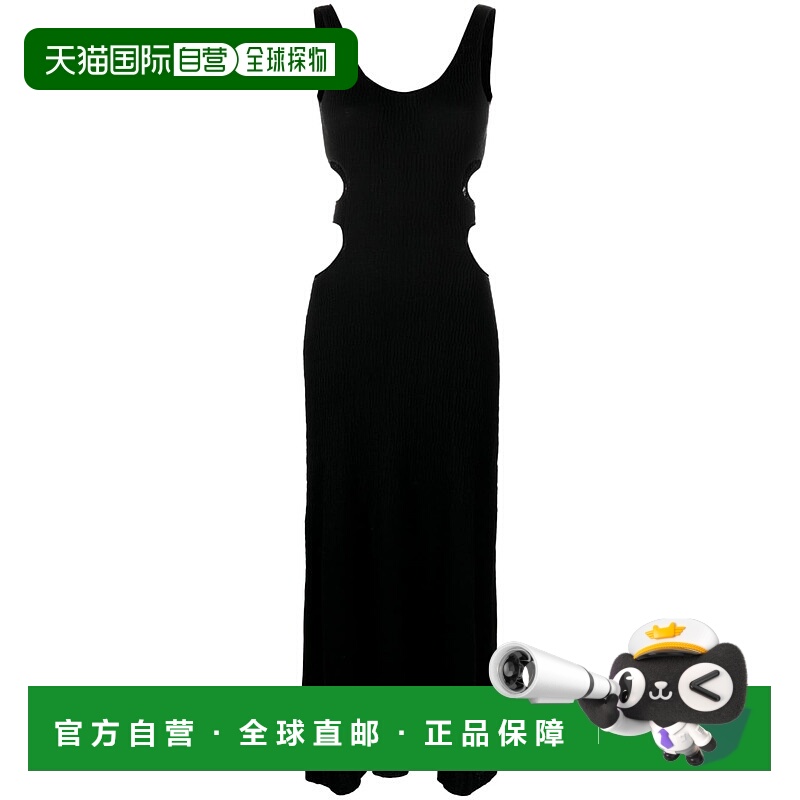 1h可退 香港直邮Chloe 蔻依 女士 褶皺效果鏤空長裙 CHC23UMR0761