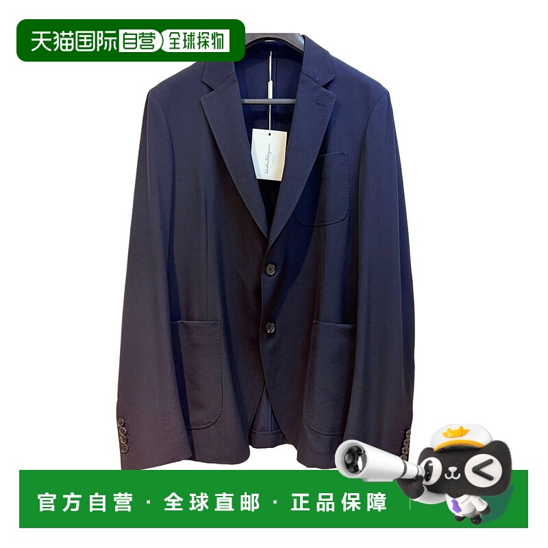 香港直邮Salvatore Ferragamo 长袖西装外套 143133