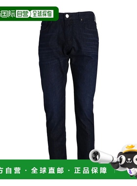 香港直邮Emporio Armani 腰带环牛仔长裤 EM000121AF14117阿玛尼