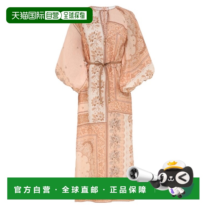 香港直邮Zimmermann LUCKY TUNIC 连衣裙 1790DSS252