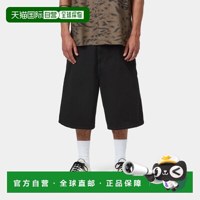 自营欧洲直邮Carhartt WIP OG Single Knee男士黑色棉质宽版工装