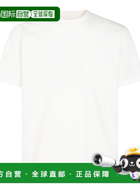 1h可退 香港直邮Y-3 女士 白色棉质T恤 JZ0712