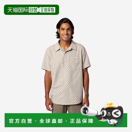 自营欧洲直邮Marmot土拨鼠 AirExchange男士多色印花速干防晒短袖