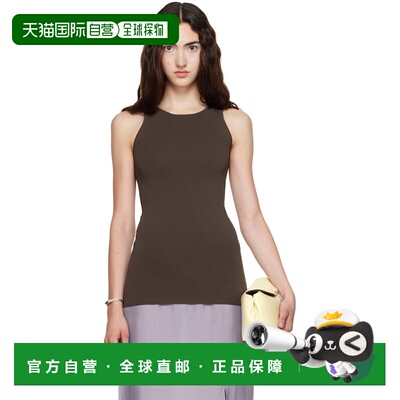 1h可退 香港直邮toteme 女士 TOTEME 棕色 Classic Compact Knit