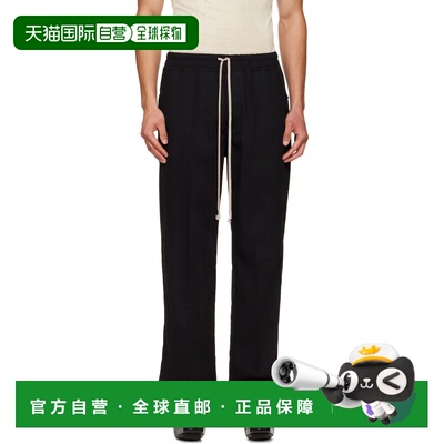 香港直邮rick owens 瑞克 欧文斯 男士 黑色 Temple Dietrich Dra