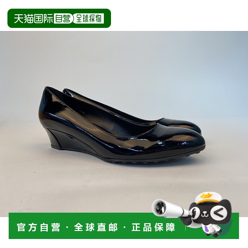 香港直邮Tod's 徽标细节坡跟鞋单鞋女鞋 XW0SF0I320OW0