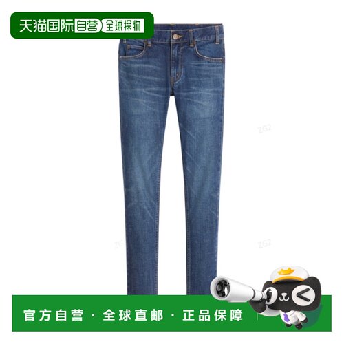 香港直邮Celine 低腰紧身牛仔裤 2N962067S.直筒裤