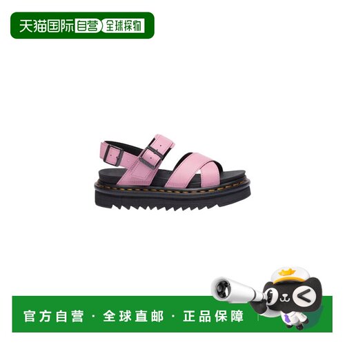 1h可退 欧洲直邮DR. MARTENS 女士凉鞋 31558650 SS2026 红色 Vos