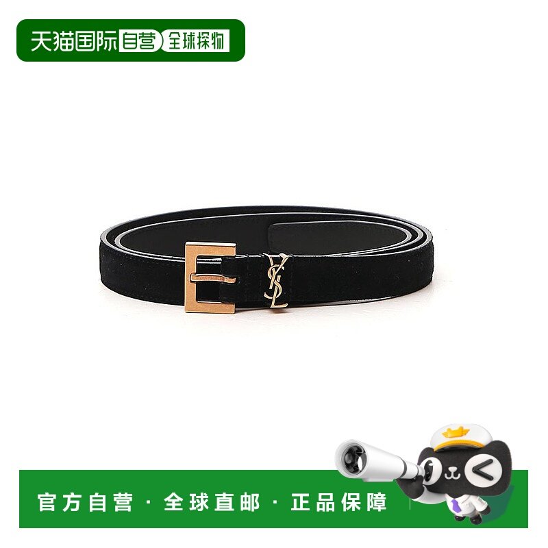 1h可退 香港直邮Saint Laurent 圣罗兰 女士 CASSANDRE 方扣细腰,服饰配件/皮带/帽子/围巾,腰带/皮带/腰链,淘宝优惠券,粉丝福利购,淘宝优惠卷